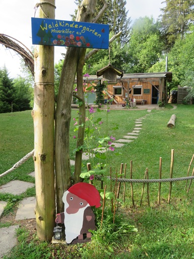 Das Gelände des Waldkindergartens.