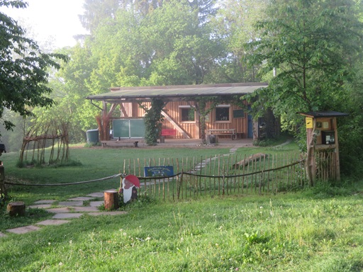 Das Gelände des Waldkindergartens.